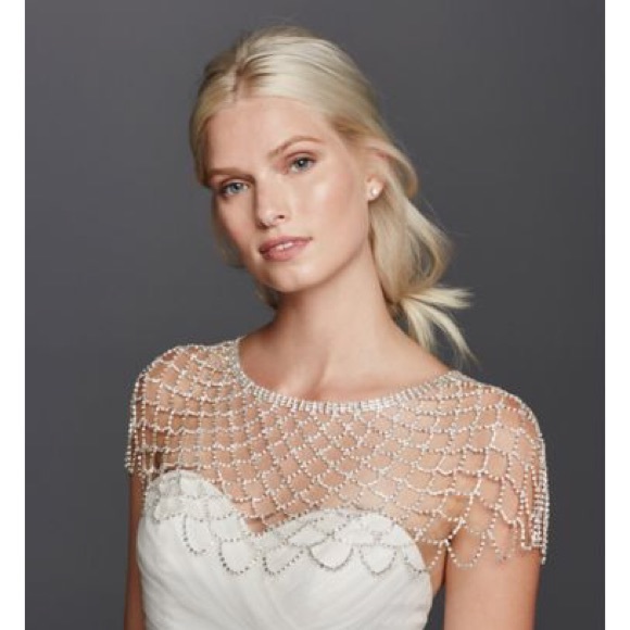 Davids Bridal Jewelry - Davids Bridal Body Jewelry Crystal Shoulder